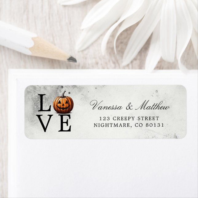 Etiqueta Love Pumpkin Wedding (Insitu)