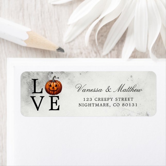 Etiqueta Love Pumpkin Wedding (Insitu)