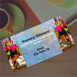 Etiqueta Love's Flowers PM0001 Address