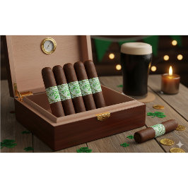 Etiqueta Lucky Gnome Dia de São Patrício Embrulhos de Charu