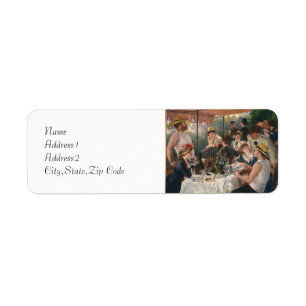 Etiqueta Luncheon of the Boating Party by Renoir