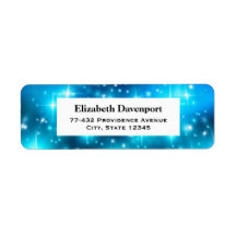 Luzes brilhantes azuis legal Espaço Abstrato