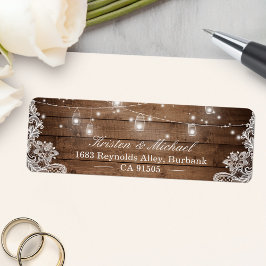 Etiqueta Luzes de Corda em Pote de Pedra Estilo Rústico Cam