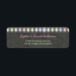 Etiqueta Luzes de Cordas de Cartaz de Potluck<br><div class="desc">Luzes de Corda de Cartaz de Poquteis de Natal Russo. Um design colorido e alegre para convidar seu amigo para celebrar a temporada! Use a ferramenta Personalizar para adicionar seu Ifo e fazer alterações. Para ver os itens correspondentes,  por favor,  visite a minha coleção de Potluck de Natal.</div>
