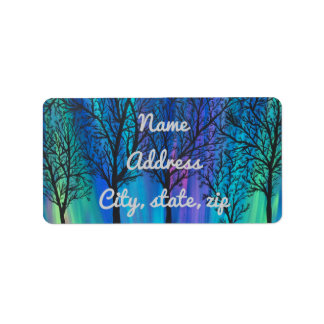 Etiqueta Luzes de Norte únicas