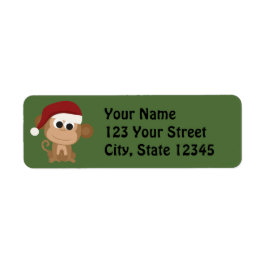 Etiqueta Macaco papai noel
