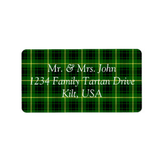 Etiqueta MacArthur Tartan