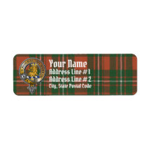MacGregor Tartan & Crachá