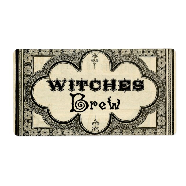 Etiqueta Magick - O Espetáculo da Bruxa (Frente)