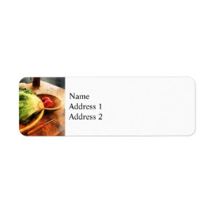Etiqueta Making Waldorf Salad