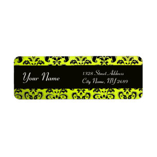 ETIQUETA MALHA AMARELA NEGRA