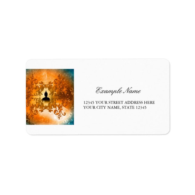 Etiqueta Maravilhoso buddha (Frente)