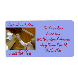 Etiqueta Marca de envio feita apenas para você por RoseWrit