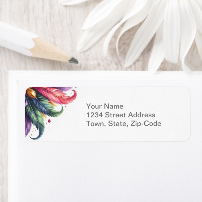 Etiqueta Mardi Gras Mascarada (Insitu)