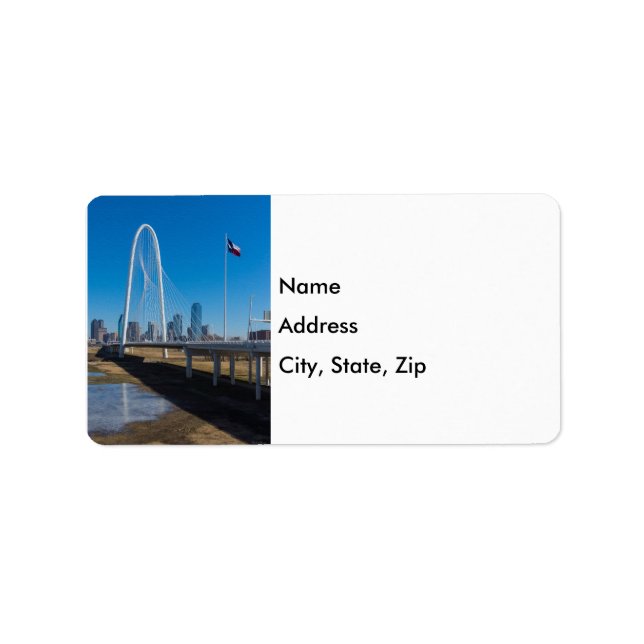 Etiqueta Margaret Hunt Hill Textuturada (Frente)