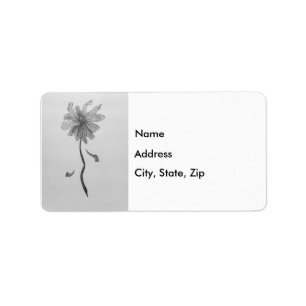 Etiqueta Margarida Simples