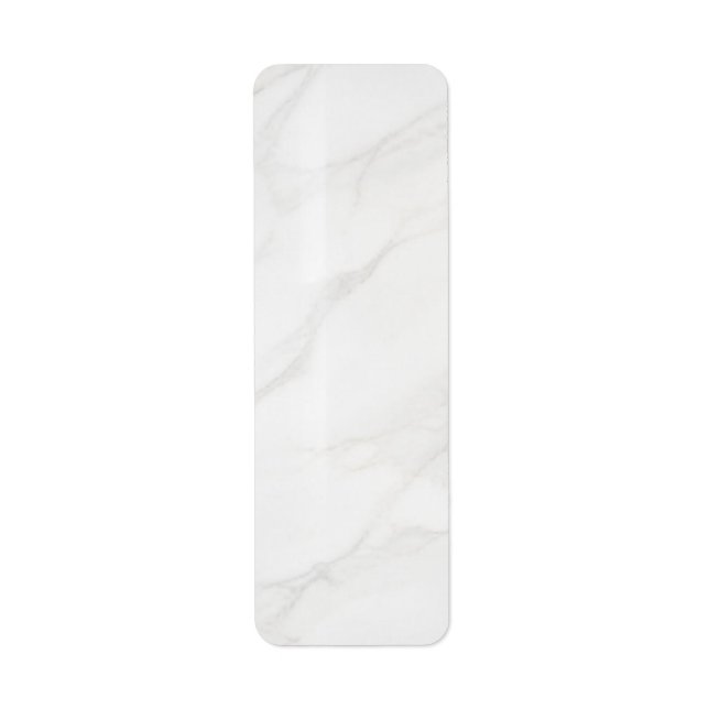 Etiqueta Mármore Branco (Frente)