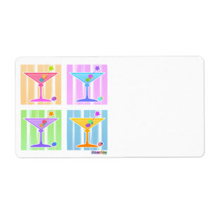 ETIQUETA MARTINIS PASTEL DO POP ART