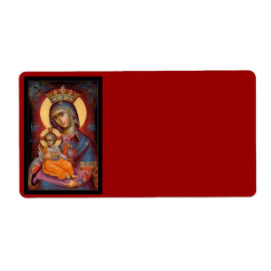 Etiqueta Mary - Theotokos
