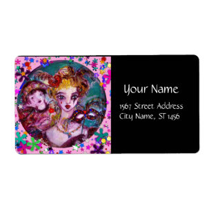 Etiqueta MÁSCARAS E CONFETTI DE MASCARADA VENETINA namorado