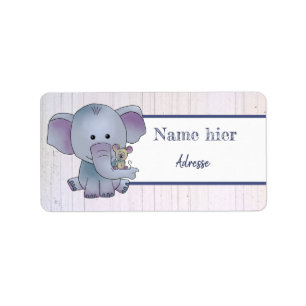 Etiqueta Maus und Elefant
