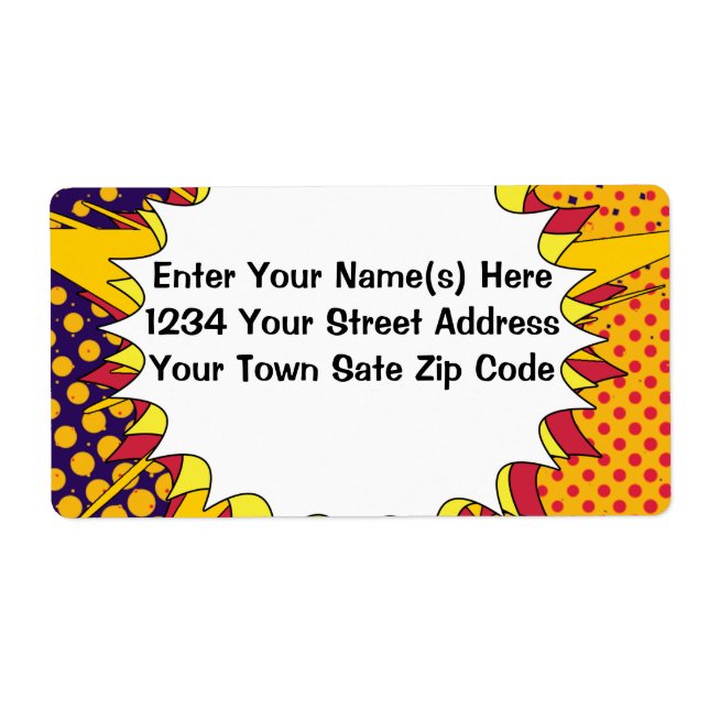 Etiqueta Meio-tom Sunset (Frente)