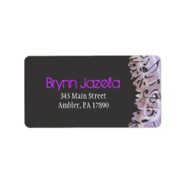 Etiqueta MELODY do Bar TORAH Bat Mitzvah Pré-endereçado