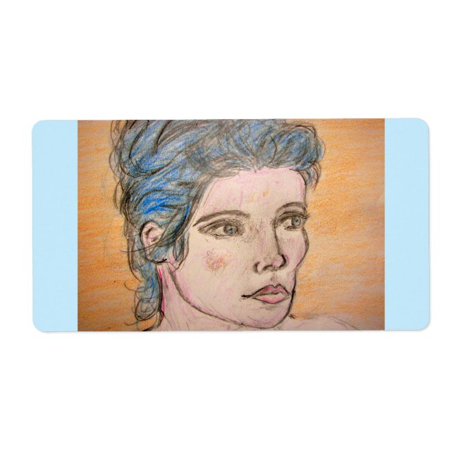 Etiqueta Menina Norueguesa (Frente)