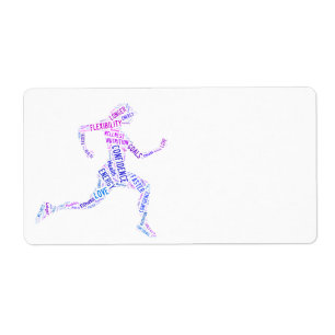 Etiqueta Menina Running