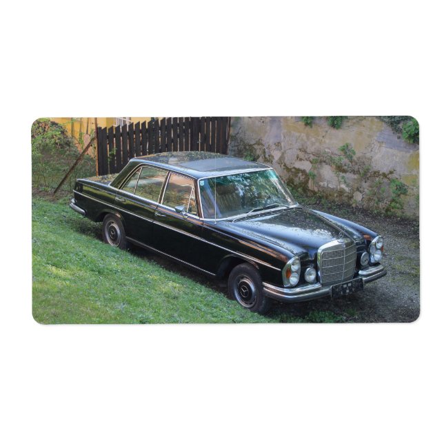 Etiqueta Mercedes 280SE W108 (Frente)