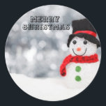 Etiqueta Merry Christmas Sticker<br><div class="desc">Etiqueta Merry Christmas Sticker</div>