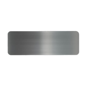 Etiqueta Metal escovado elegante Textured