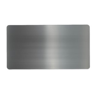 Etiqueta Metal escovado elegante Textured