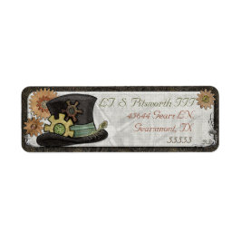 Etiqueta Mídia mista Steam Sass Steampunk