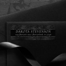 Midnight Onyx Romance | Black Satinge Damask