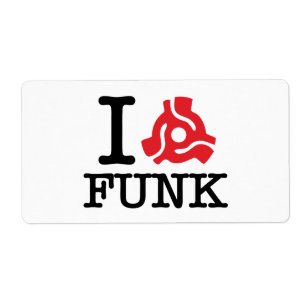 Etiqueta Mim funk de 45 adaptadores