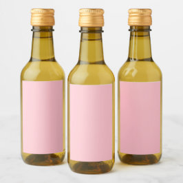 Etiqueta Mini de Vinho Rosa