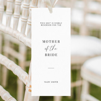 Etiqueta Mínima Reservada à Família Casada