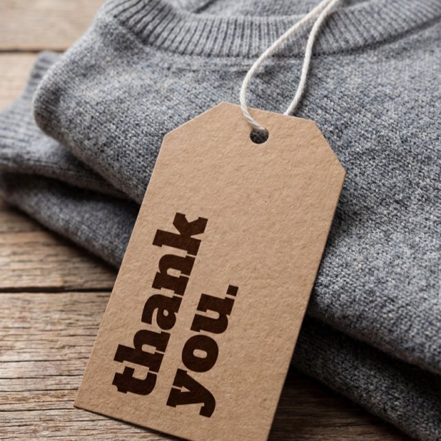 Etiqueta Mínima Simples de Swing de Preço Comercia (Criador carregado)