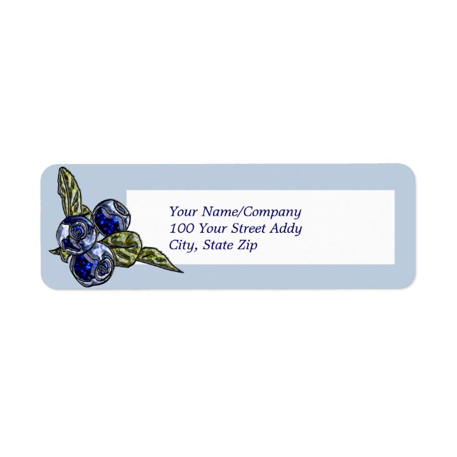 Etiqueta mirtilo (Frente)