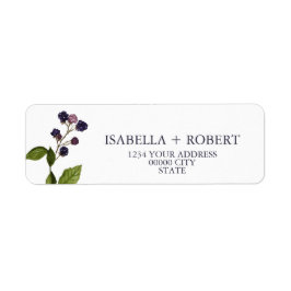 Etiqueta mirtilo | Casamento Botânico Moderno