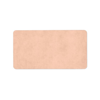 Etiqueta Modelo de Papel Antiguo com Pergaminho de Pêssego 