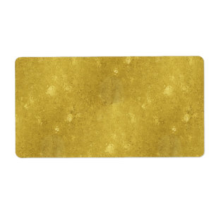 Etiqueta Modelo de reposição de fundo de textura dourada Fa