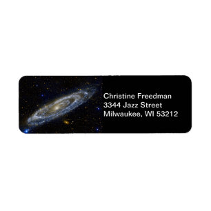 Etiqueta Modo de exibição Andromeda Galaxy Ultraviolet, e