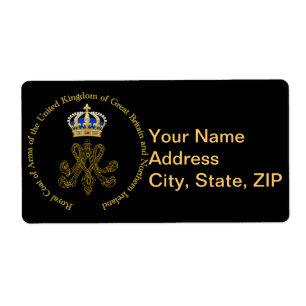 Etiqueta Monograma de Marie Antoinette