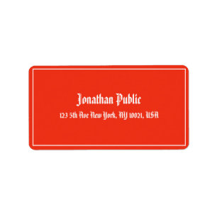 Etiqueta Morada de Modelo da Calligrafia Branca Natal