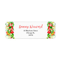 Morangos e Chás de fraldas das margaridas