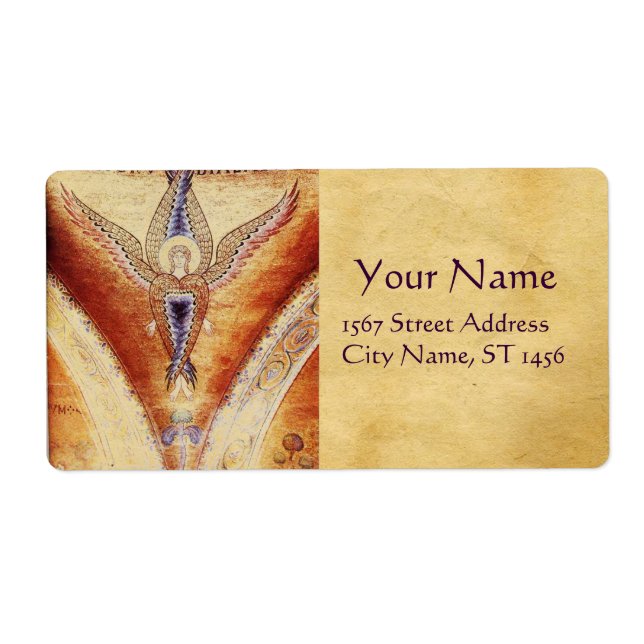 ETIQUETA MOSAIC ANGEL (Frente)