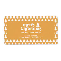 Mostarda simples de Natal moderna
