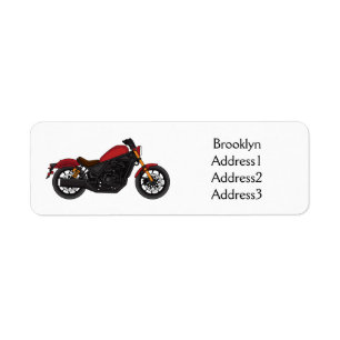 Etiqueta motocicleta legal